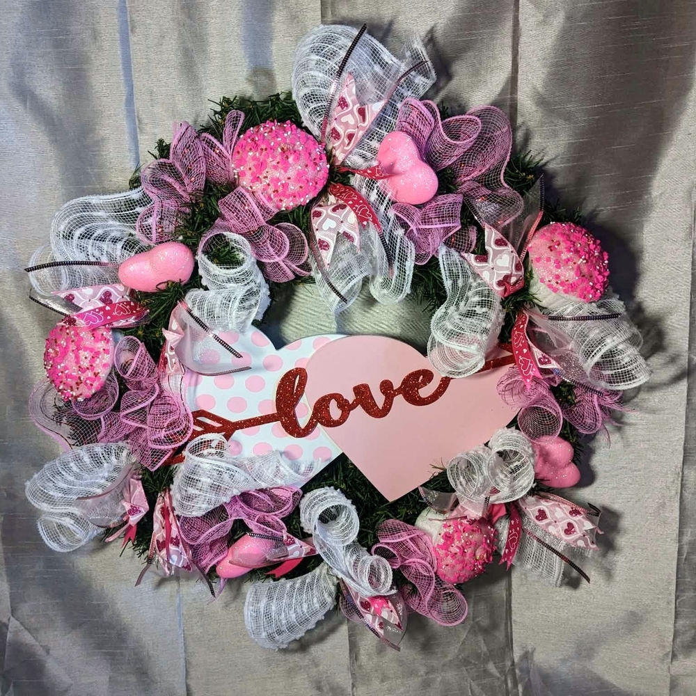"Love" Wreath